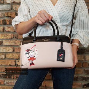 Kate Spade Medium Duffle Minnie Mouse Satchel